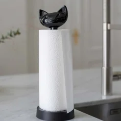 Support essuie-tout chat