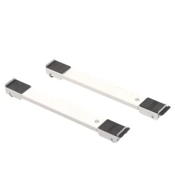 2 supports roulants avec freins pour meubles