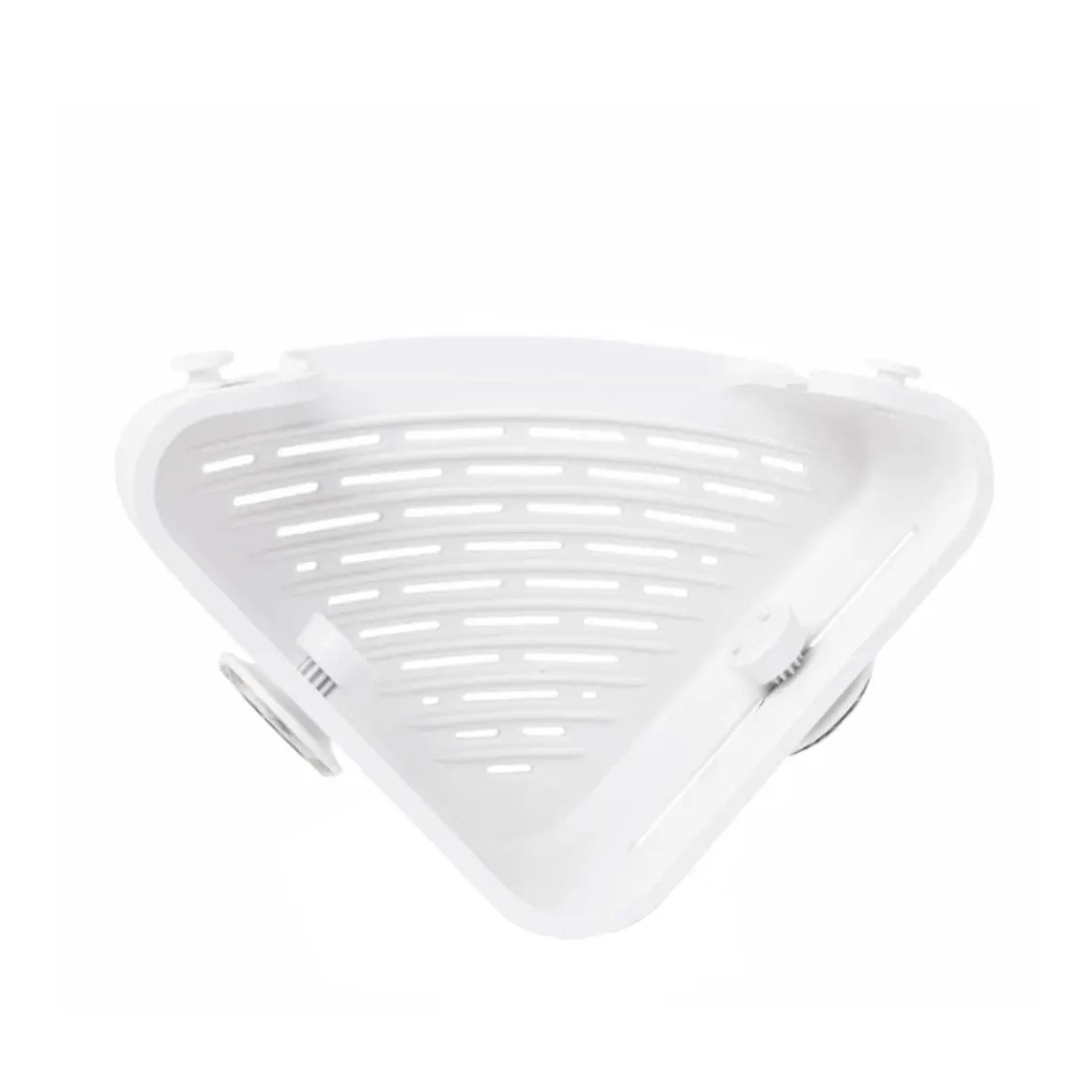Étagère d'angle de douche à ventouses