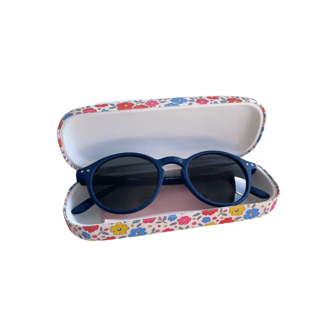 Étui à lunettes fleuri